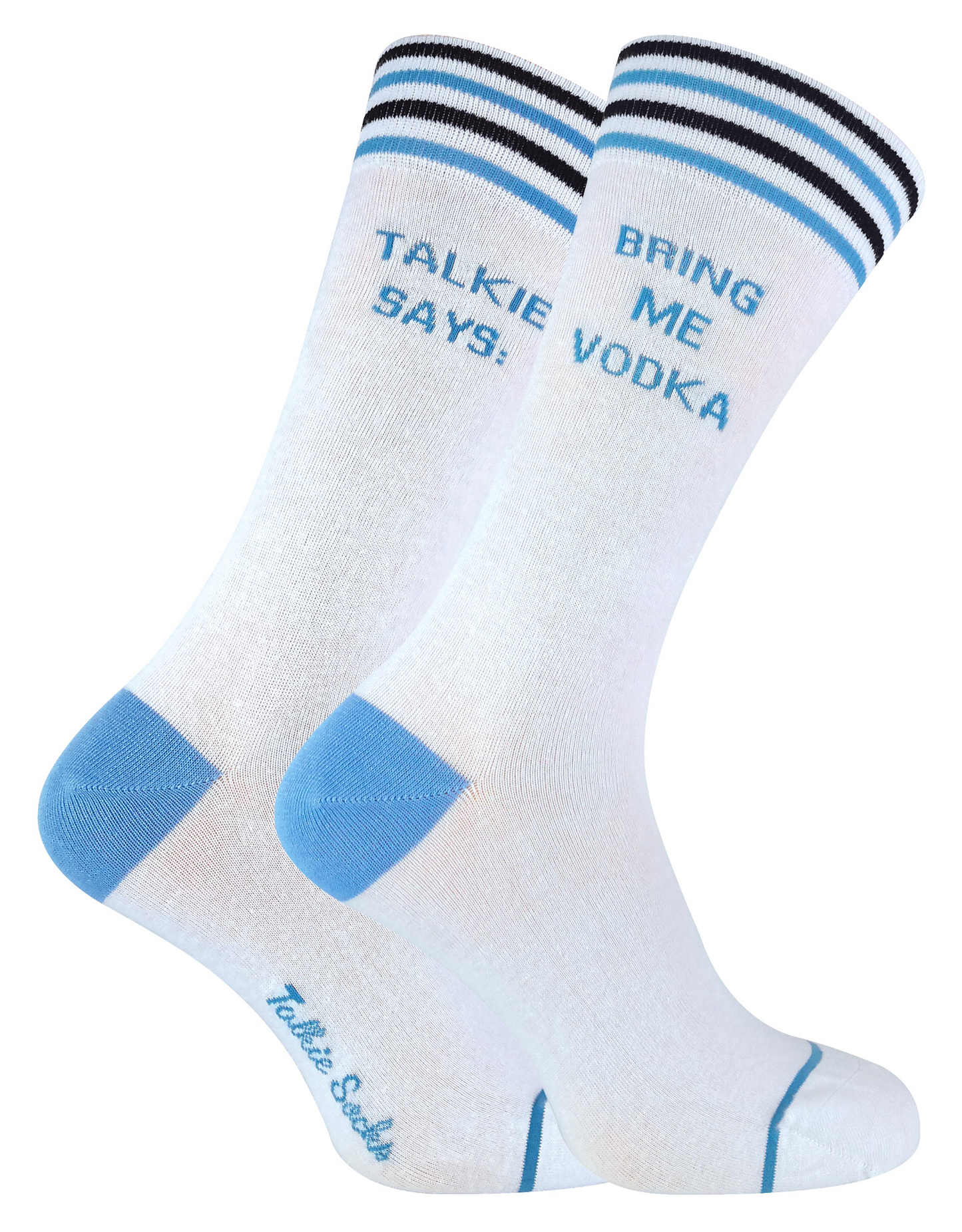 Mens Novelty Bring Me Beer & Vodka Cotton Socks