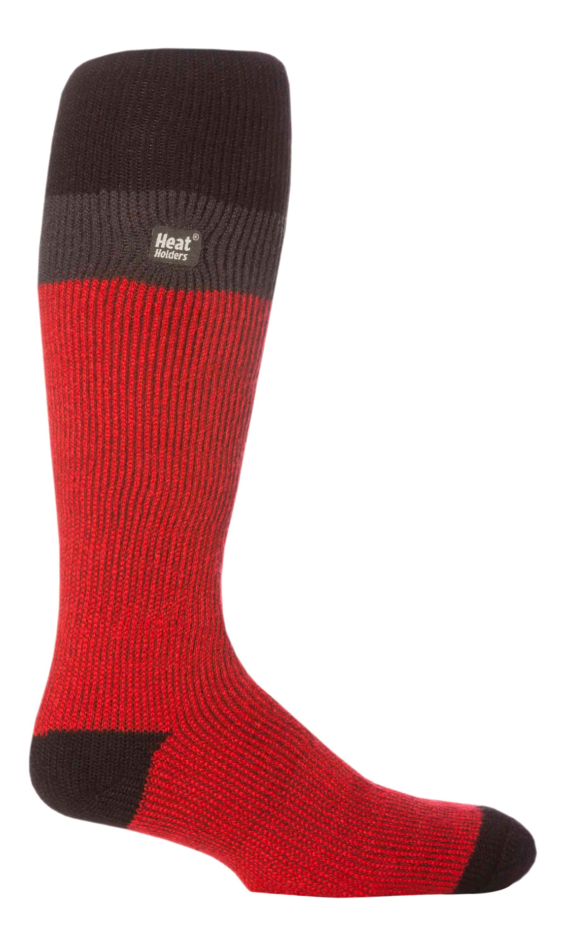 Mens Fleece Lined Knee High Thermal Ski Socks