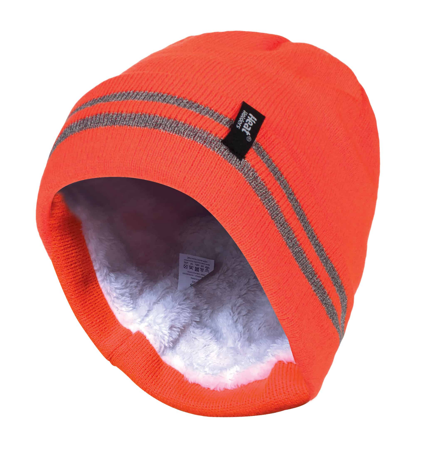 Mens Hi-Visibility Reflective Thermal Beanie Hat