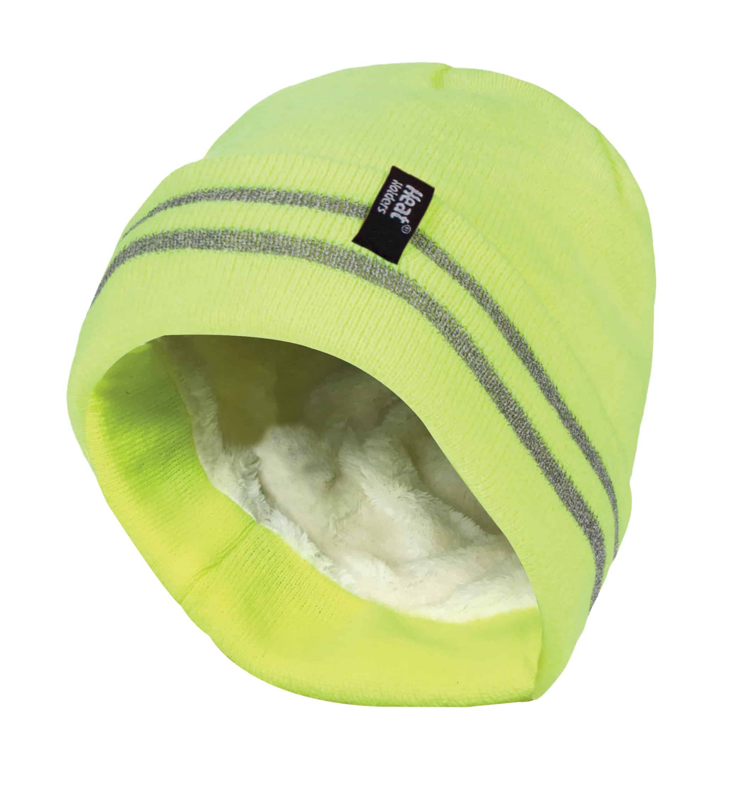 Mens Hi-Visibility Reflective Thermal Beanie Hat