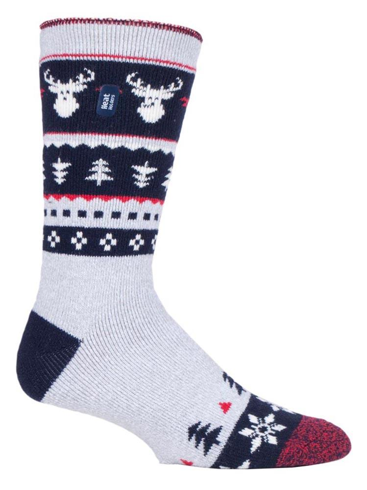 Mens Lightweight Thermal Christmas Socks