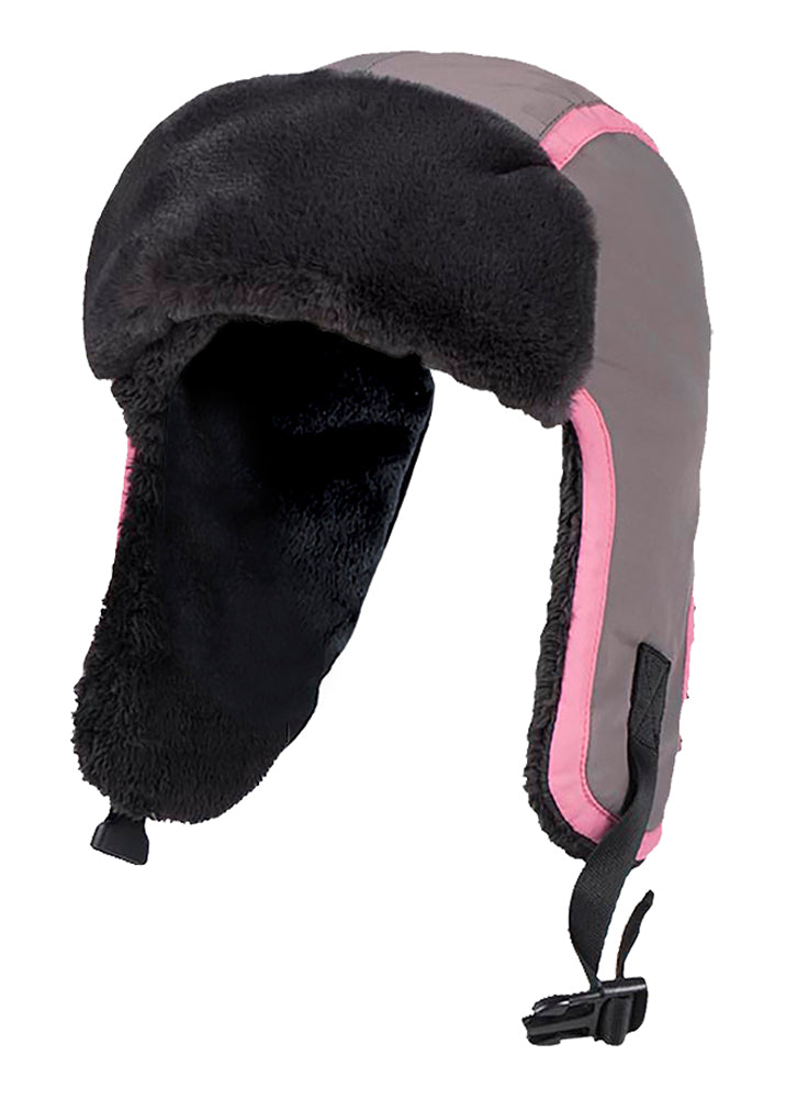 Kids Waterproof Winter Thermal Ski Trapper Hat