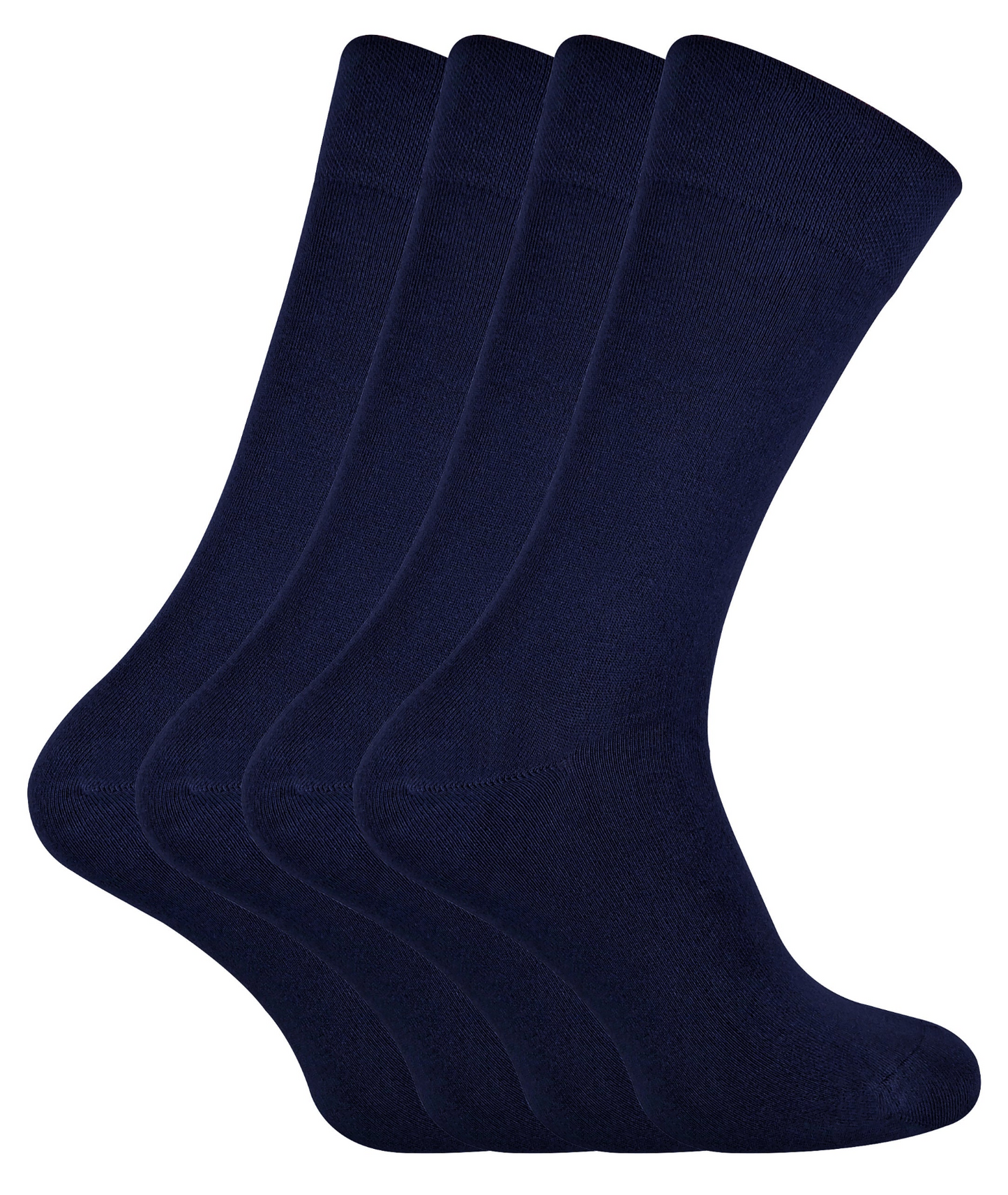 4 Pairs Ladies Soft Breathable Bamboo Crew Socks