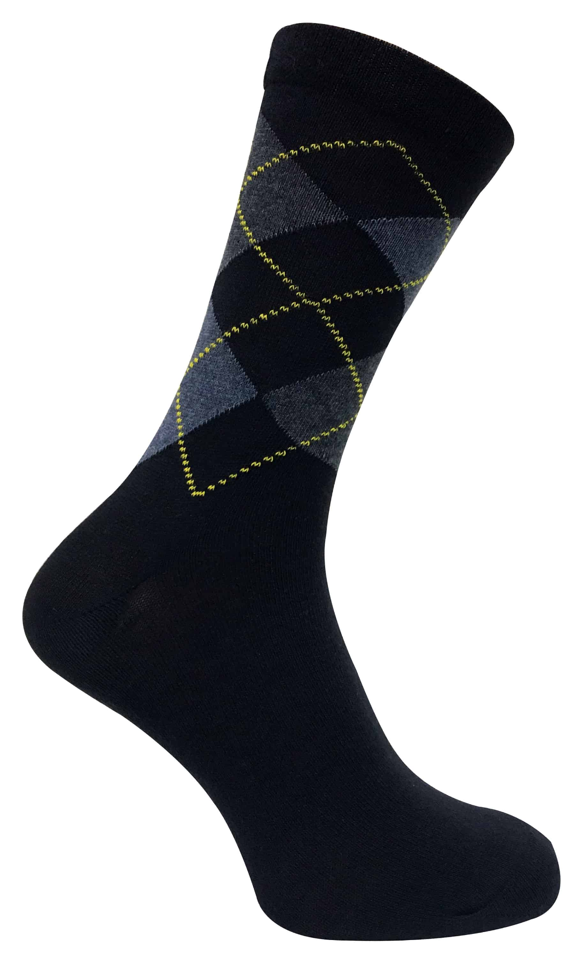 6 Pairs Mens Novelty Patterned Cotton Socks