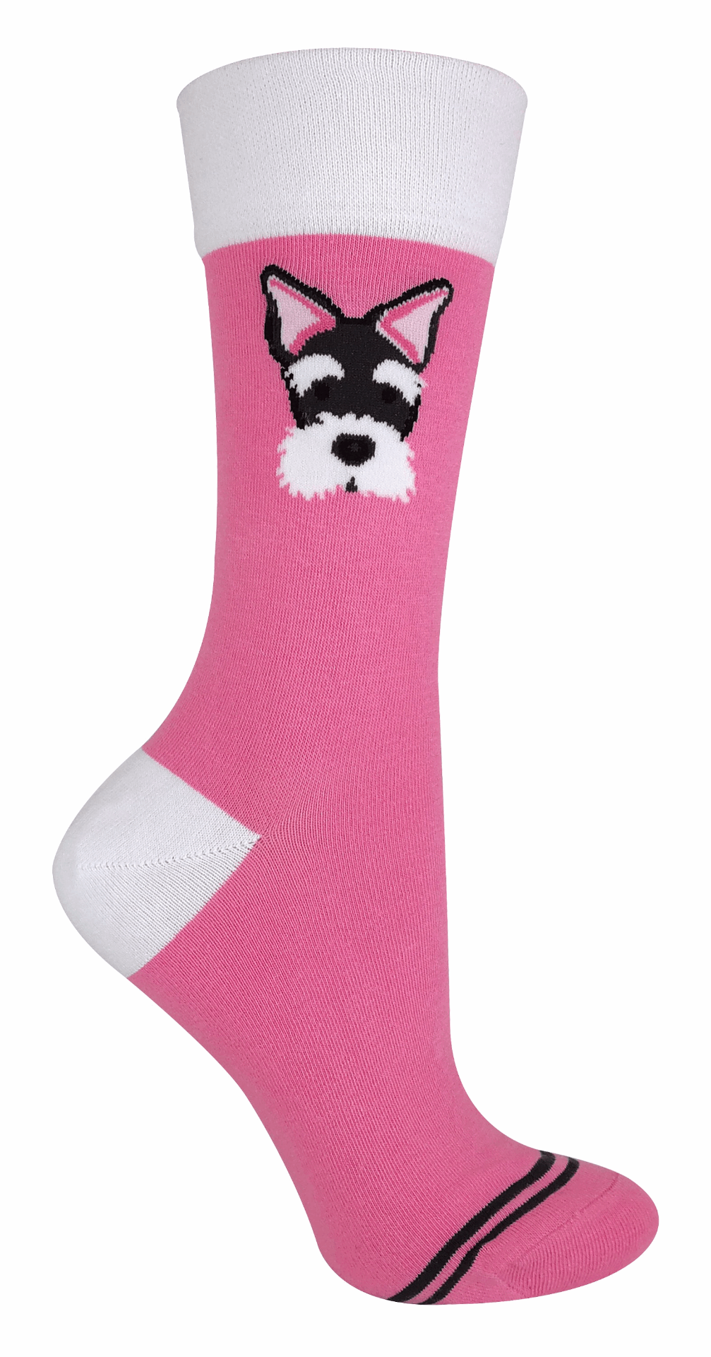 1 Pair Novelty Cat / Dog Patterned Cotton Socks