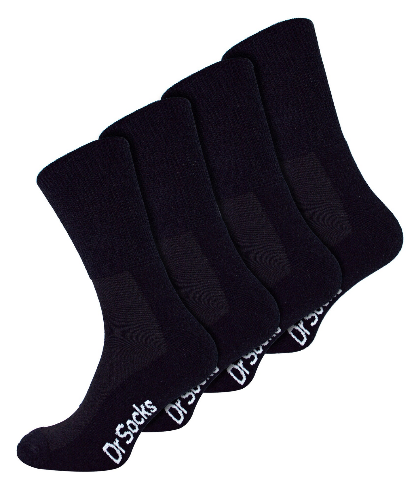 4 Pairs Mens Bamboo Diabetic Socks