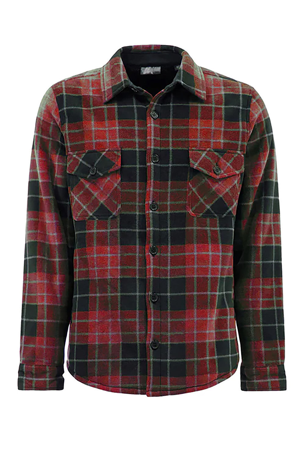 Men's Quilted Plaid Winter Jacket