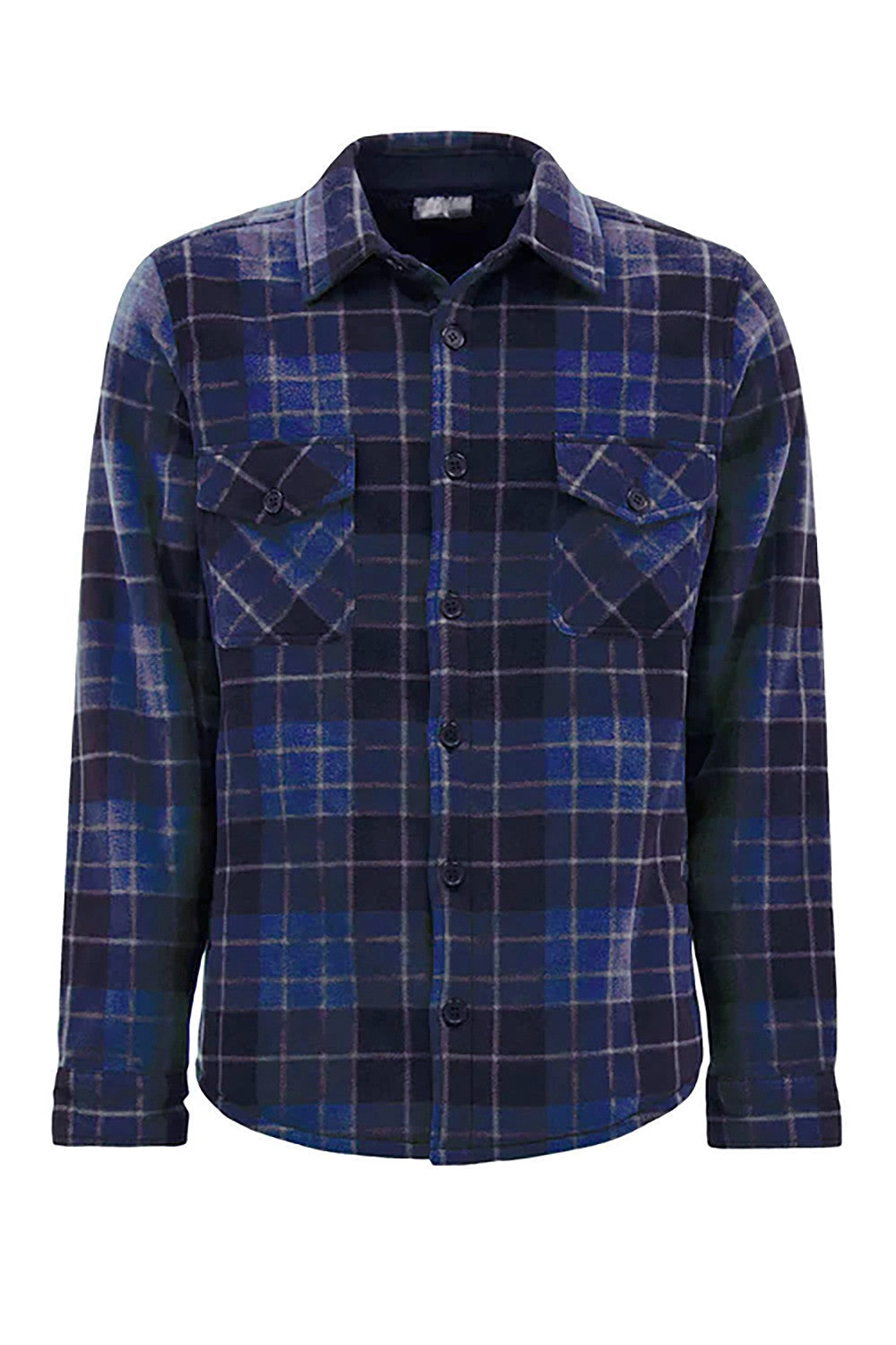 Men's Quilted Plaid Winter Jacket