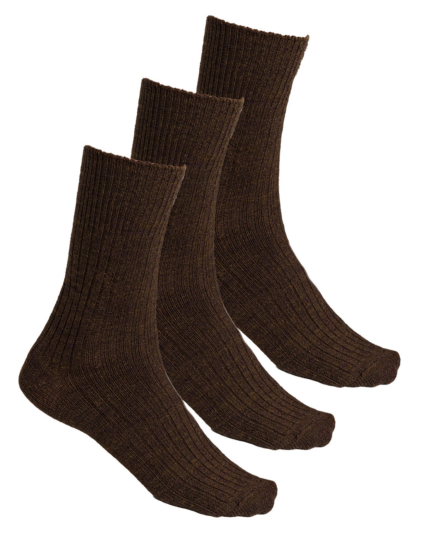 3 Pairs Ladies Winter Thick Alpaca Wool Socks