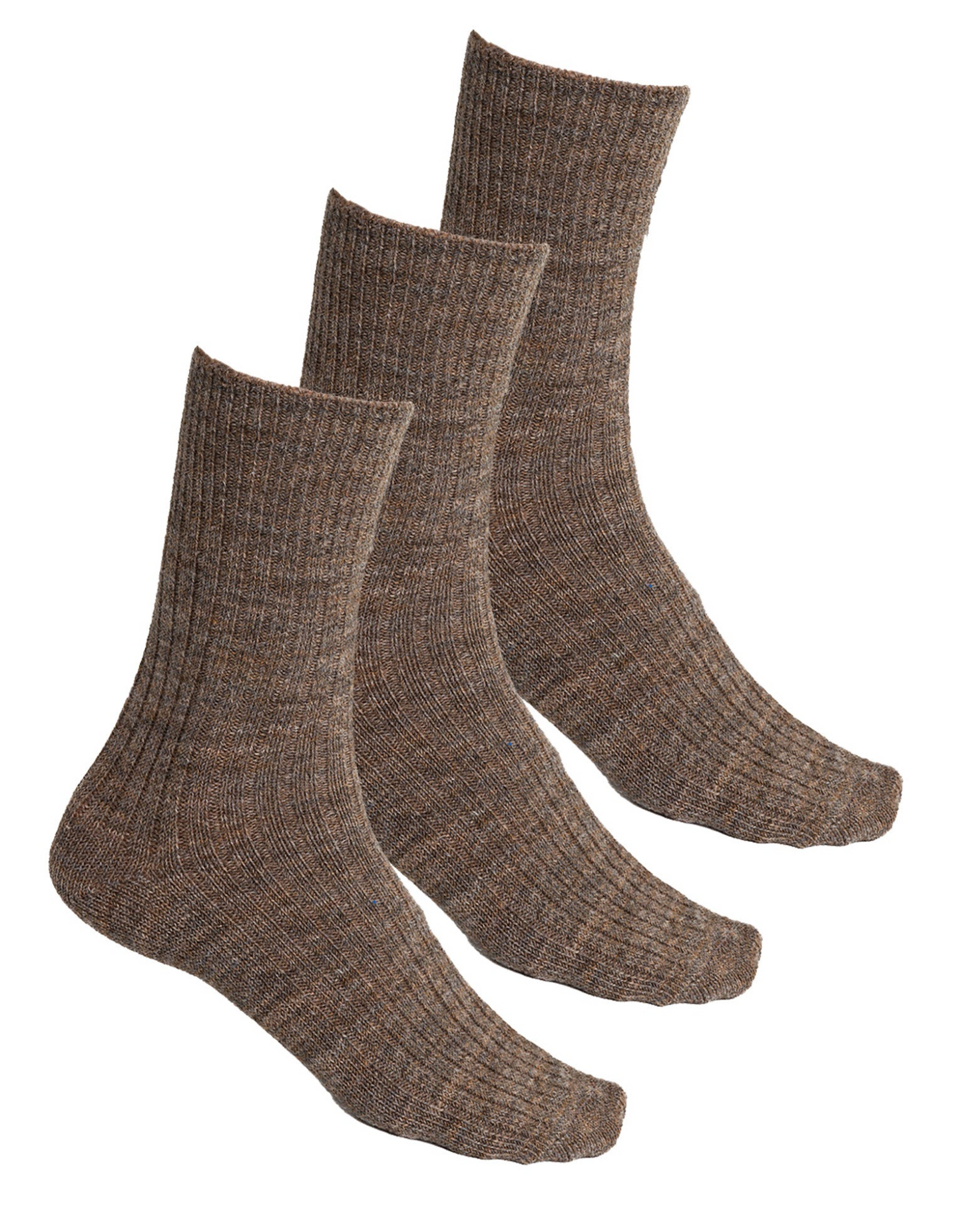 3 Pairs Ladies Winter Thick Alpaca Wool Socks