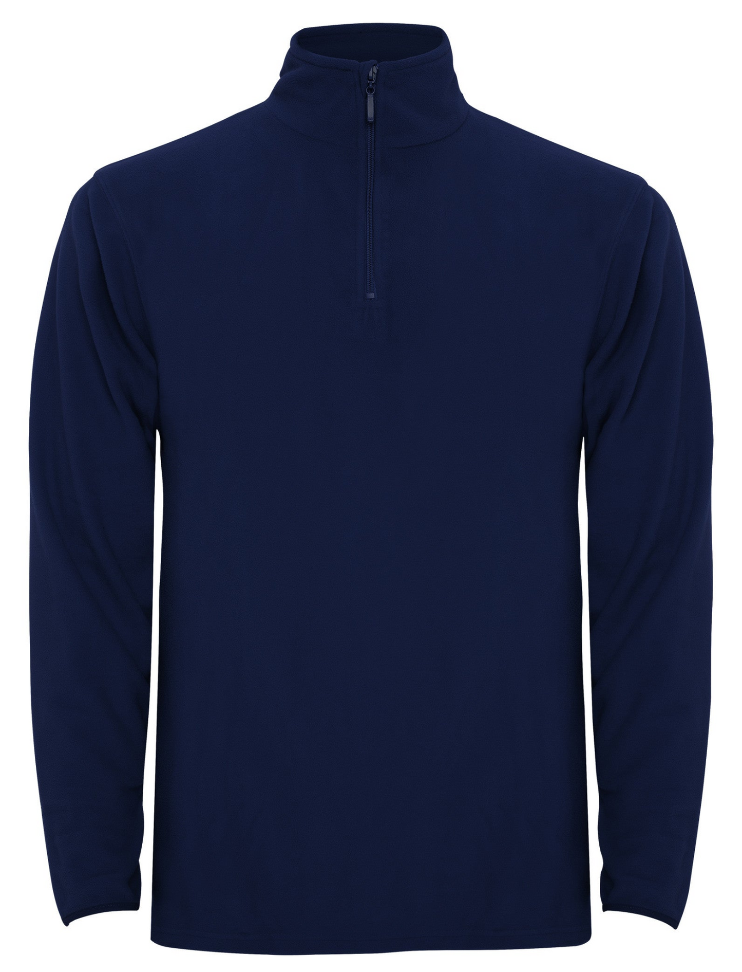 Mens Lightweight Half Zip Slim Fit Fleece