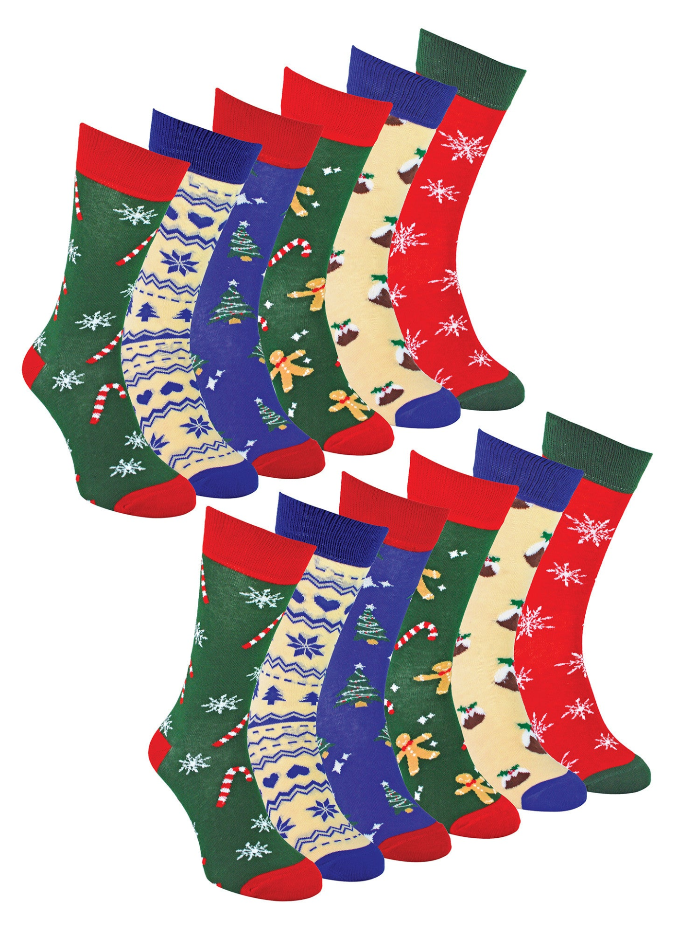 Mens Novelty Christmas Patterned Socks