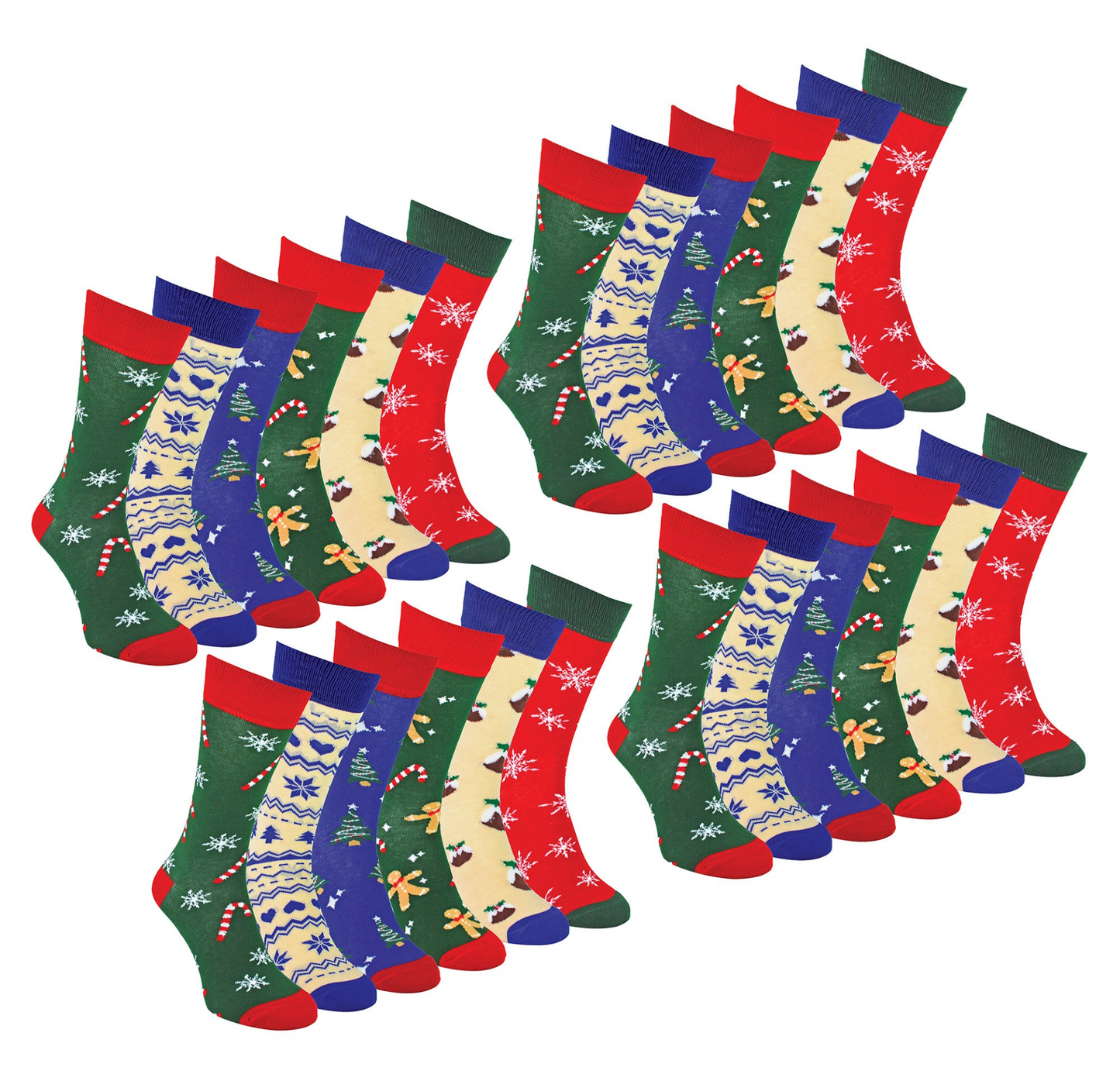 Mens Novelty Christmas Patterned Socks