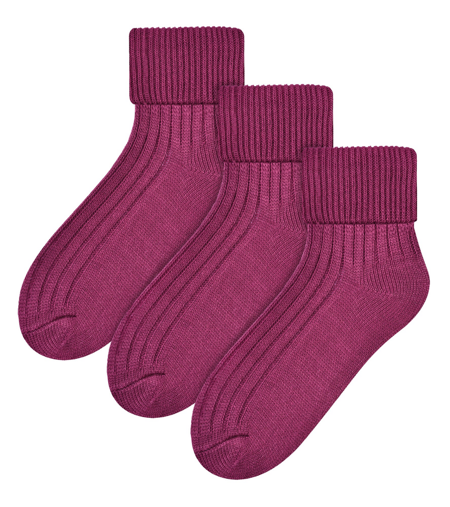 3 Pairs Ladies Warm Fuzzy Wool Lounge Bed Socks