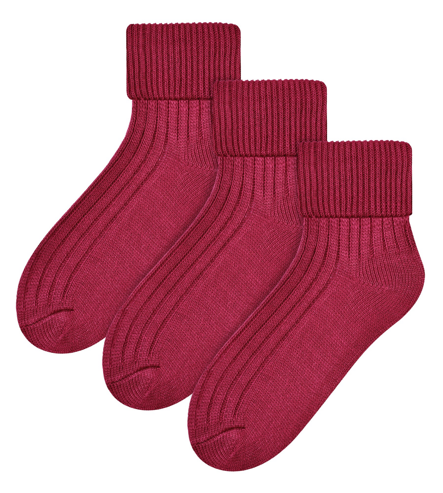 3 Pairs Ladies Warm Fuzzy Wool Lounge Bed Socks