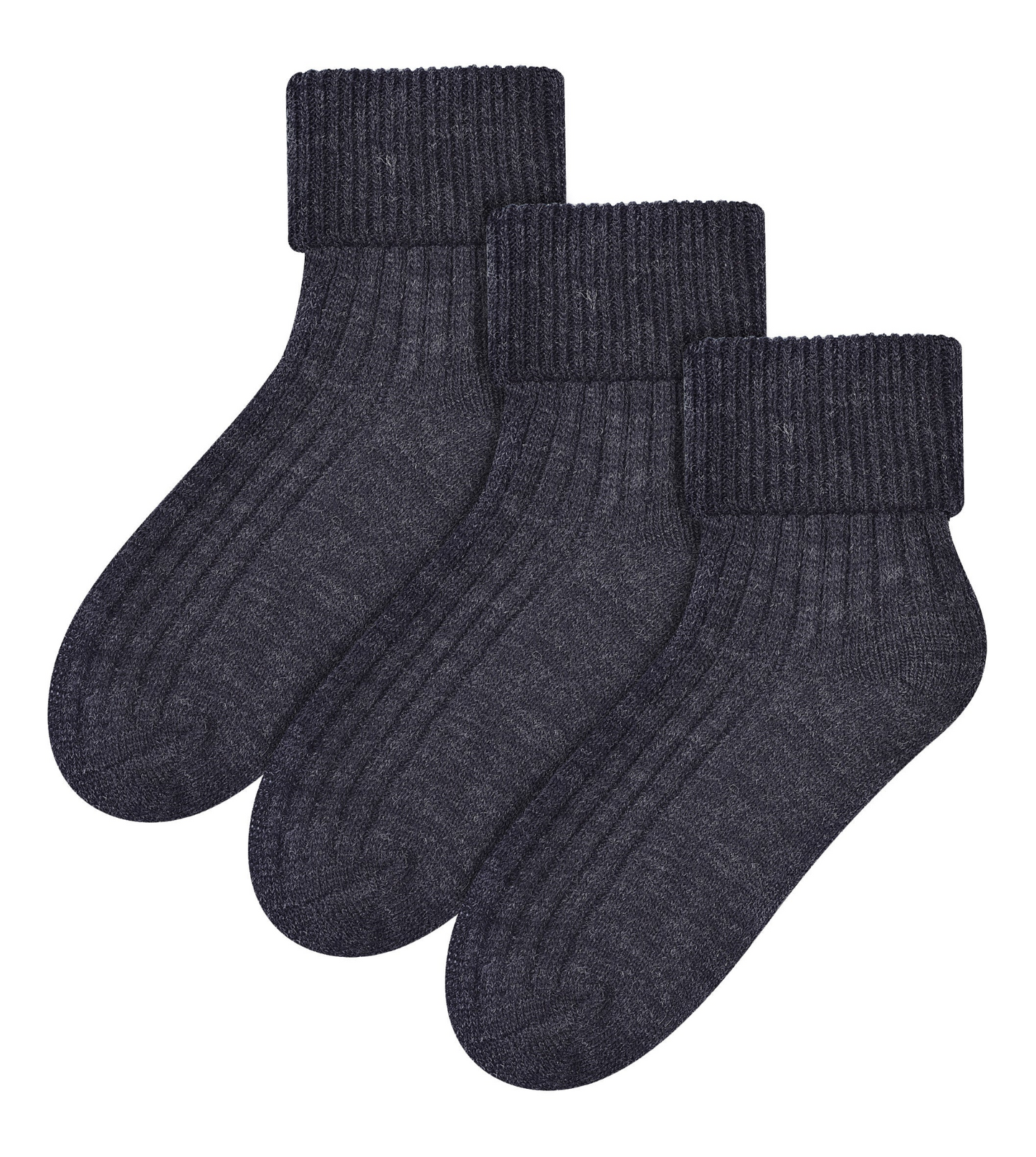 3 Pairs Ladies Warm Fuzzy Wool Lounge Bed Socks