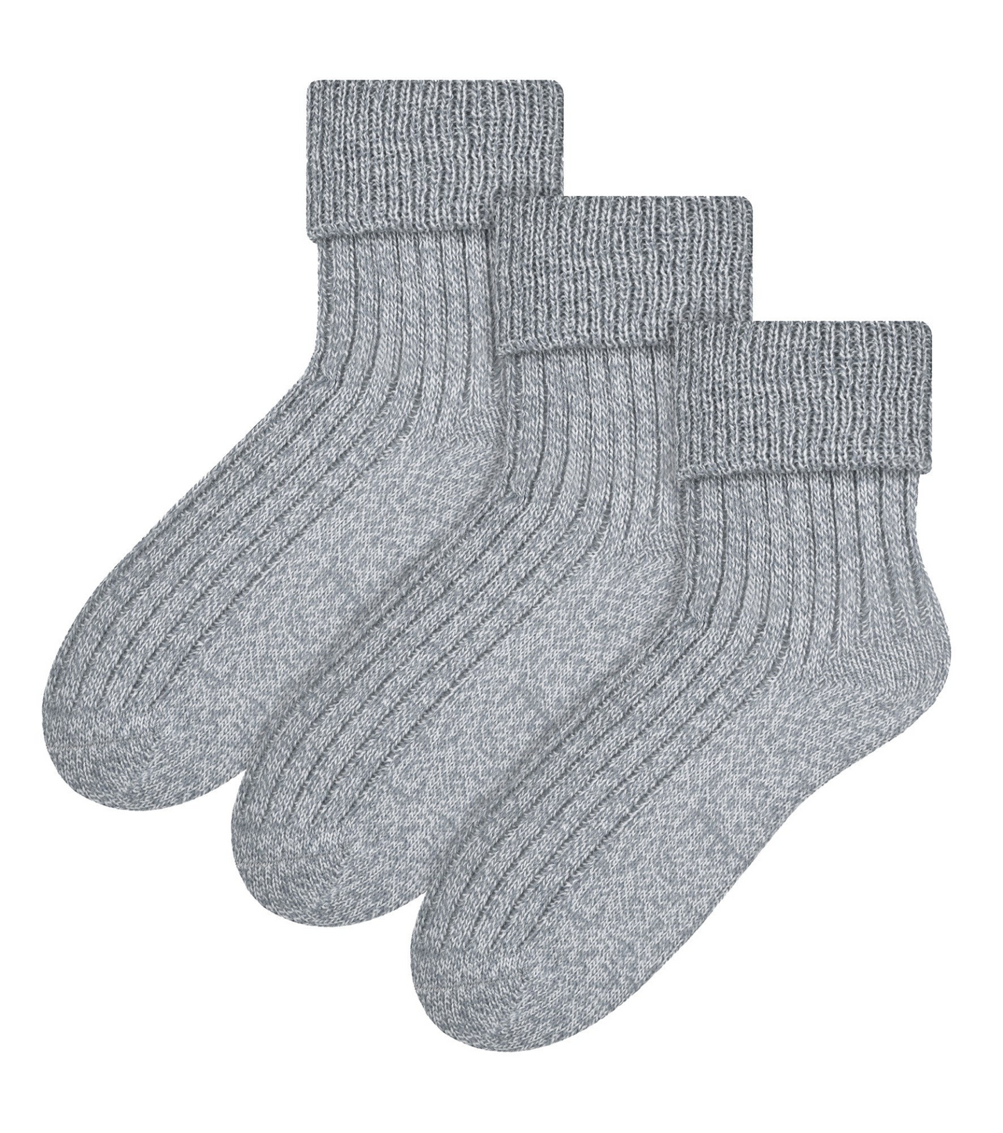 3 Pairs Ladies Warm Fuzzy Wool Lounge Bed Socks