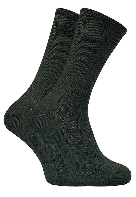 2 Pairs Mens Coolmax Lightweight Hiking Socks