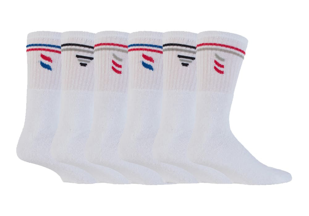 6 Pairs Mens Cotton Classic Sports Socks 11-14 uk