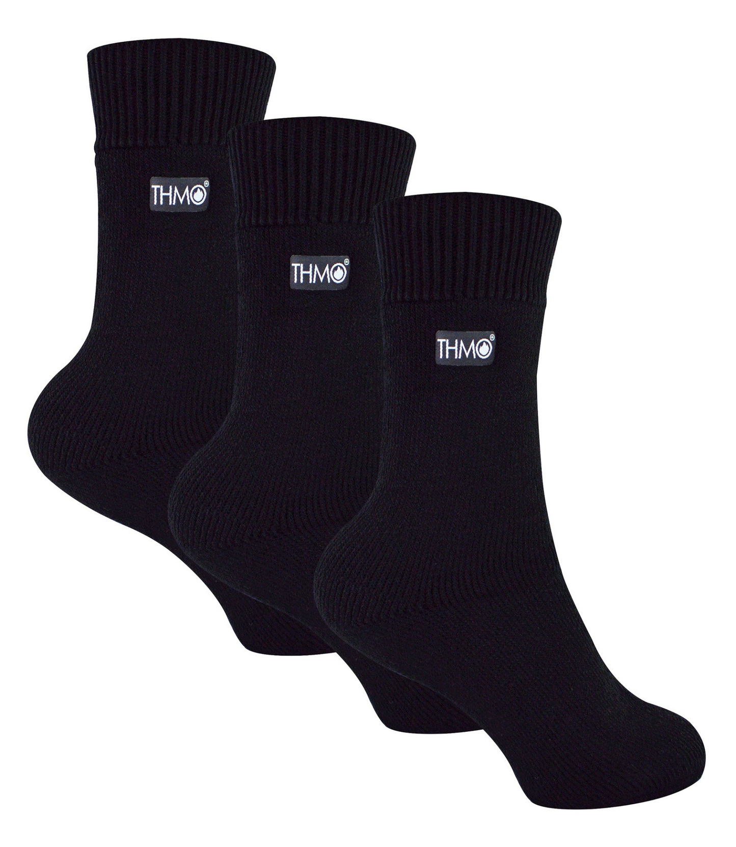 3 Pairs Kids Lined Thermal Socks