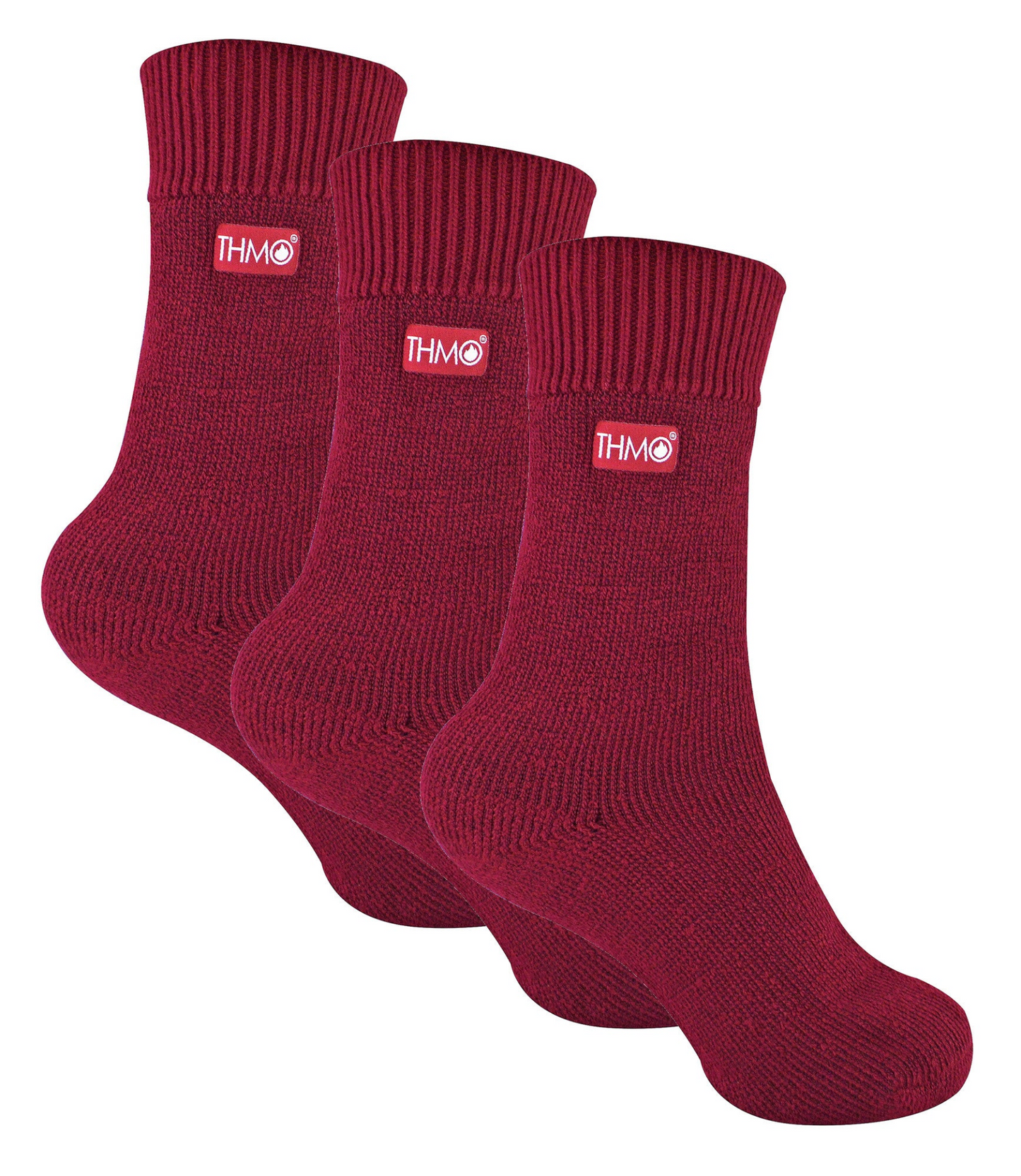 3 Pairs Kids Lined Thermal Socks