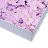 Craft Soap Flowers - Hyacinth Bean - Lavender