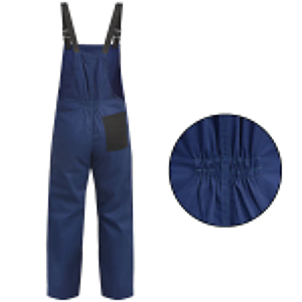 Men's Bib Overalls Size XL Blue