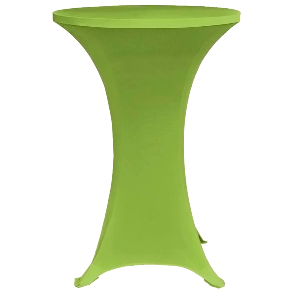 Stretch Table Cover 2 pcs 70 cm Green