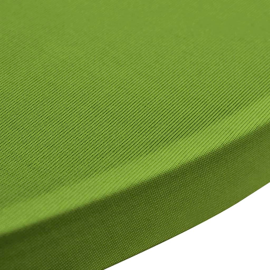 Stretch Table Cover 2 pcs 70 cm Green