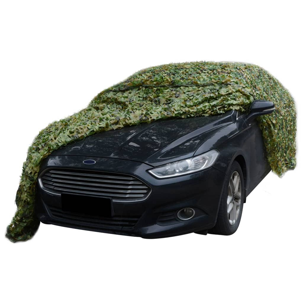 Camouflage Net with Storage Bag 1.5x8 m Green