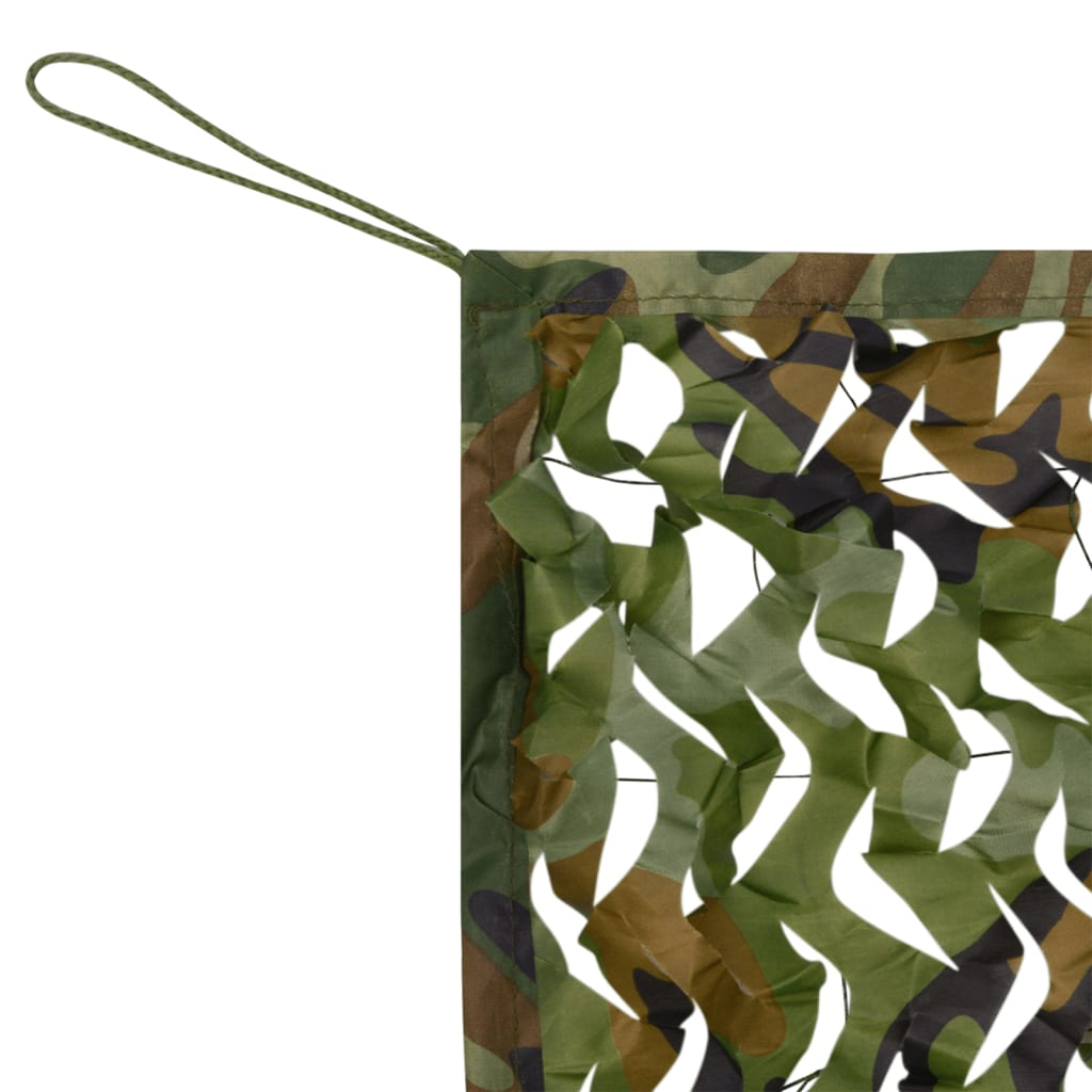 Camouflage Net with Storage Bag 1.5x6 m Green