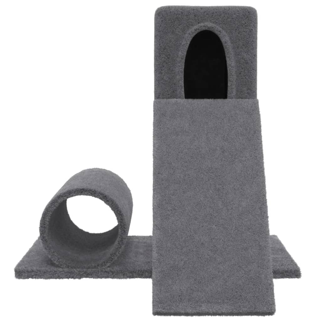 Cat Tree with Sisal Scratching Post Dark Grey 59 cm