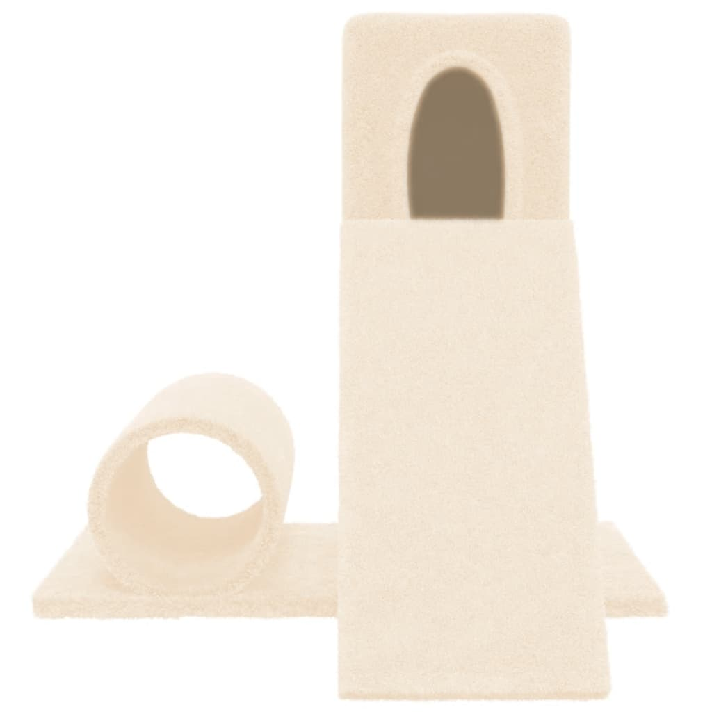 Cat Tree with Sisal Scratching Post Cream 59 cm