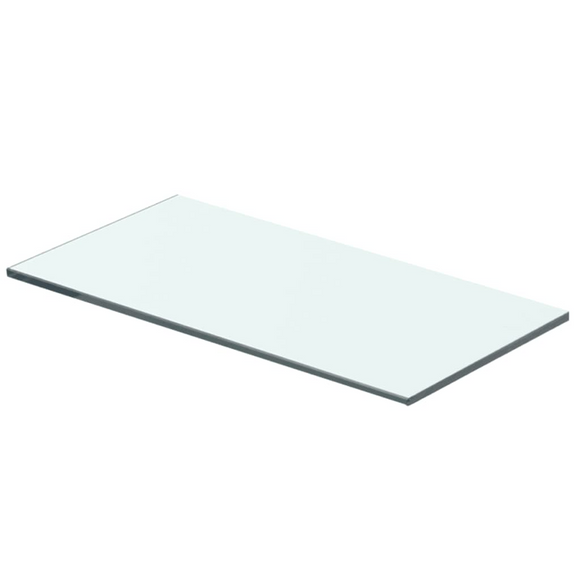 Shelf Panel Glass Clear 40x15 cm