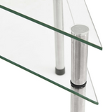 Kitchen Shelf Transparent 49.5x35x19 cm Tempered Glass