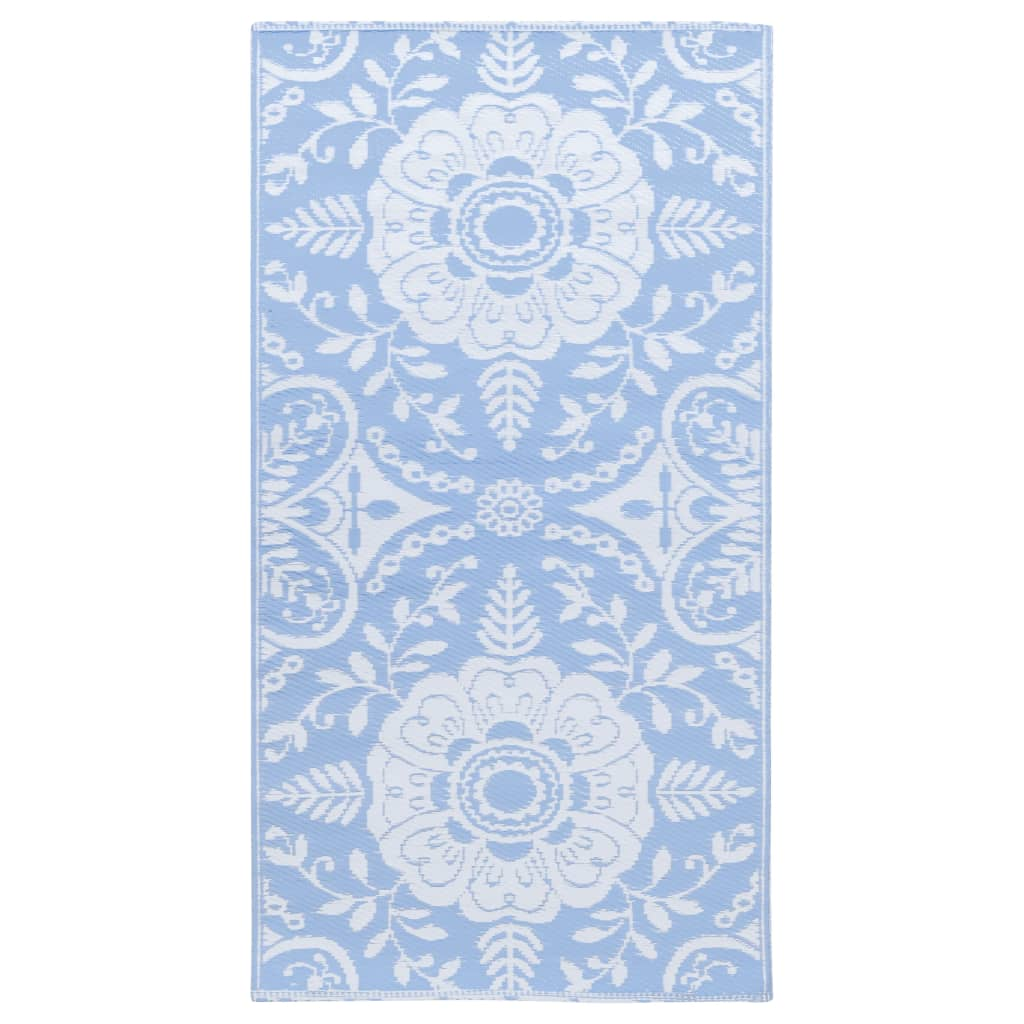 vidaXL Outdoor Carpet Baby Blue 160x230 cm PP