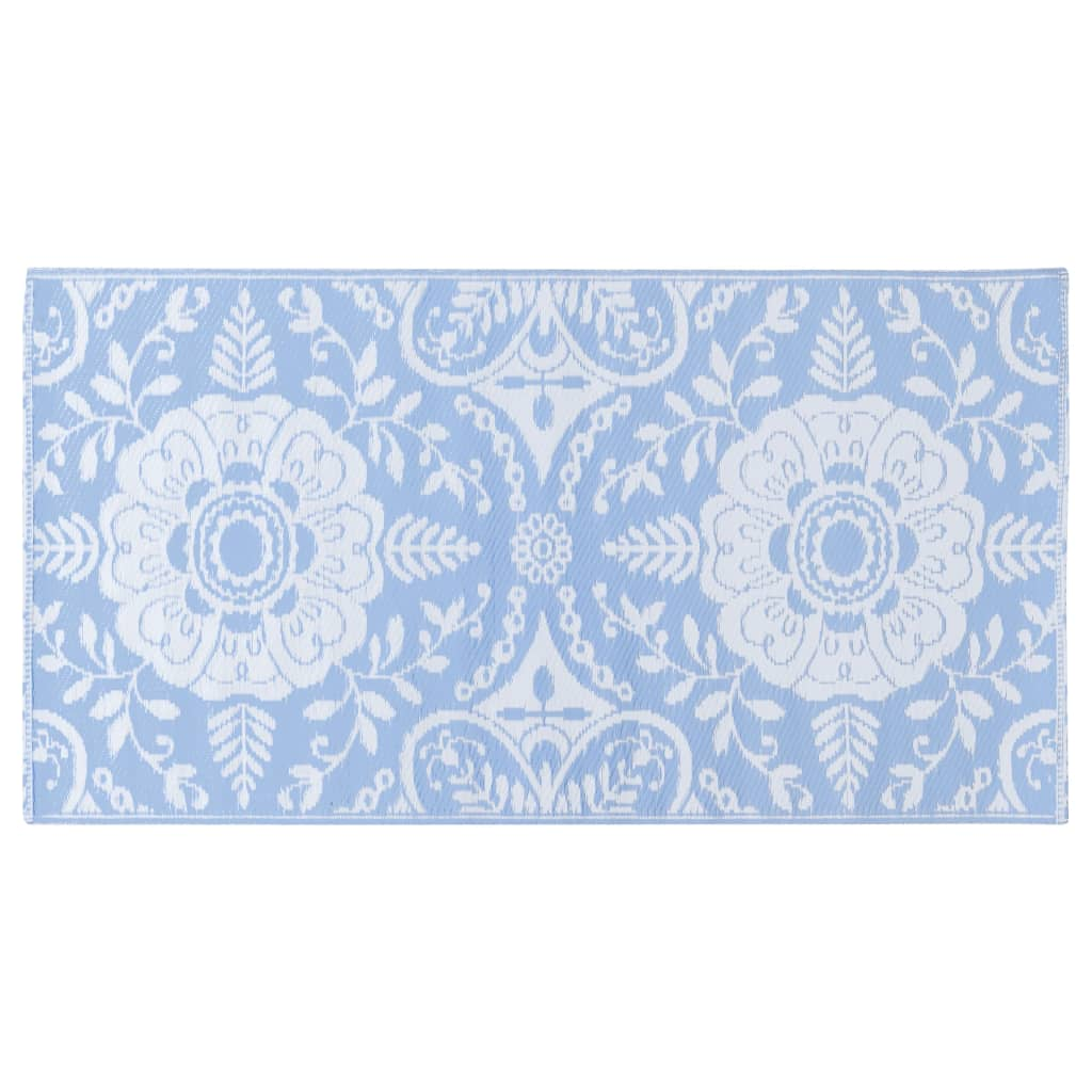 vidaXL Outdoor Carpet Baby Blue 160x230 cm PP