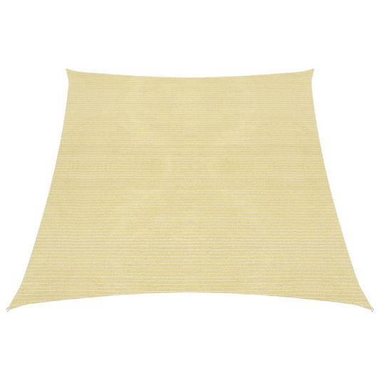 vidaXL Sunshade Sail 160 g/m² Beige 3/4x2 m HDPE