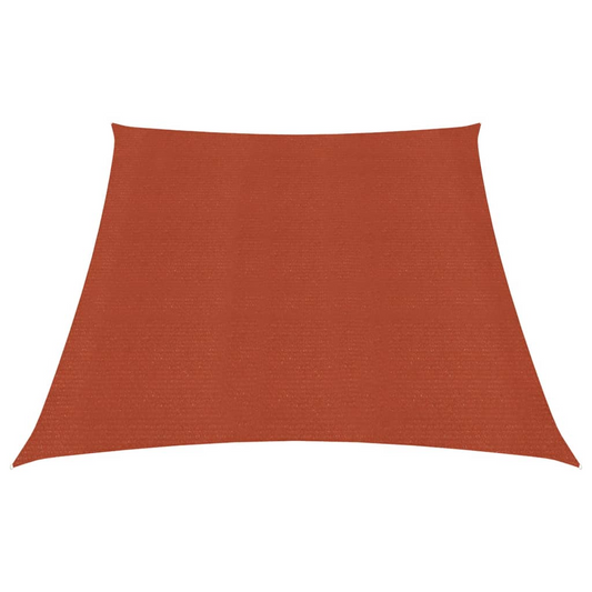 vidaXL Sunshade Sail 160 g/m² Terracotta 3/4x2 m HDPE