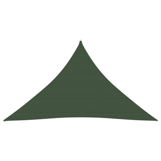 vidaXL Sunshade Sail 160 g/m² Dark Green 3.5x3.5x4.9 m HDPE