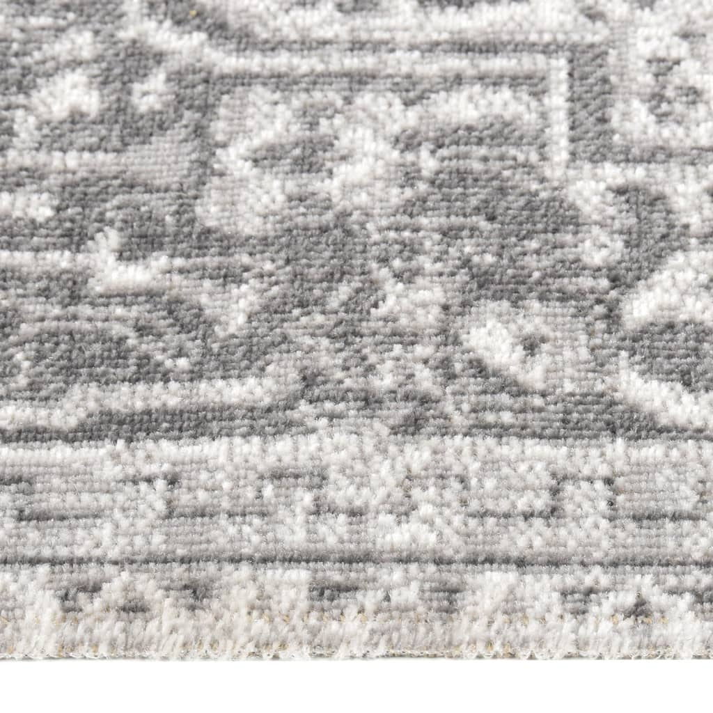 vidaXL Outdoor Rug Flatweave 80x250 cm Light Grey