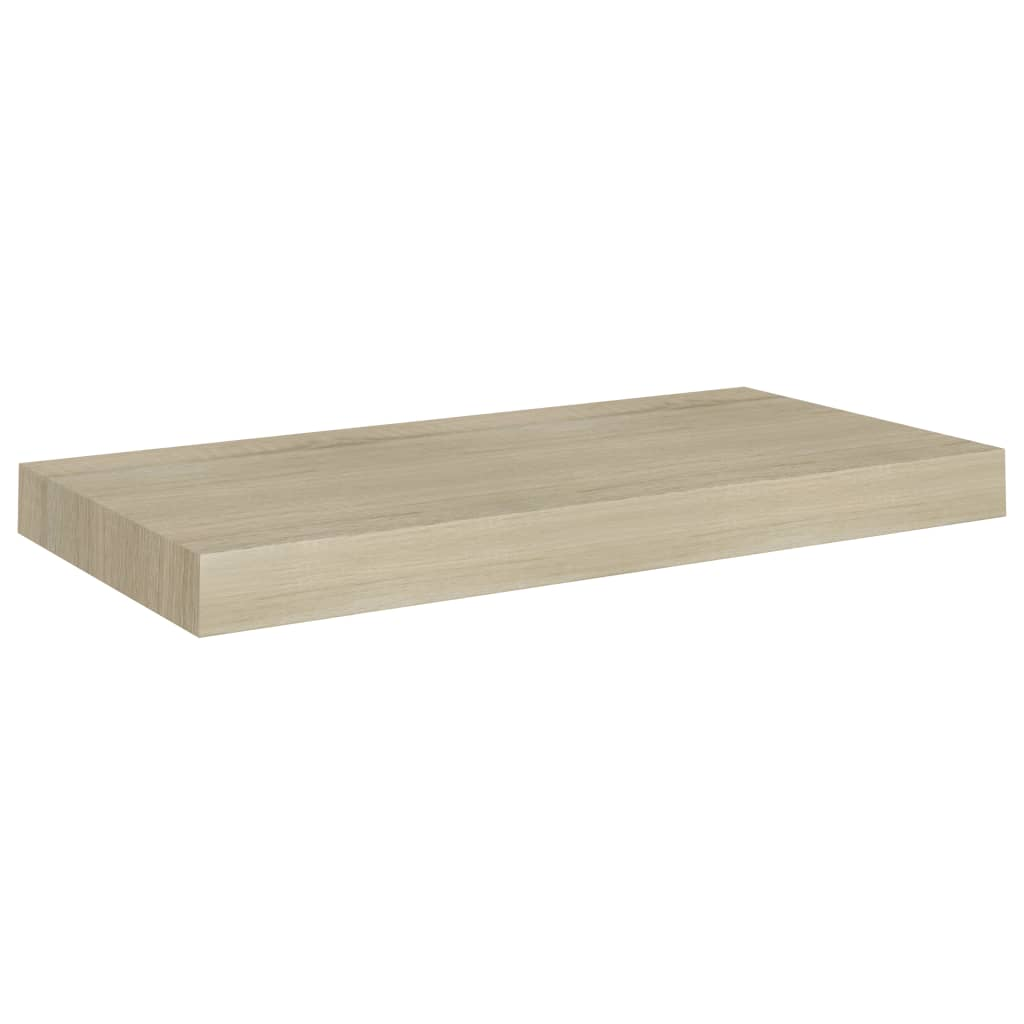 Floating Wall Shelf Oak 50x23x3.8 cm MDF