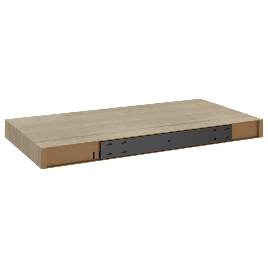 Floating Wall Shelf Oak 50x23x3.8 cm MDF