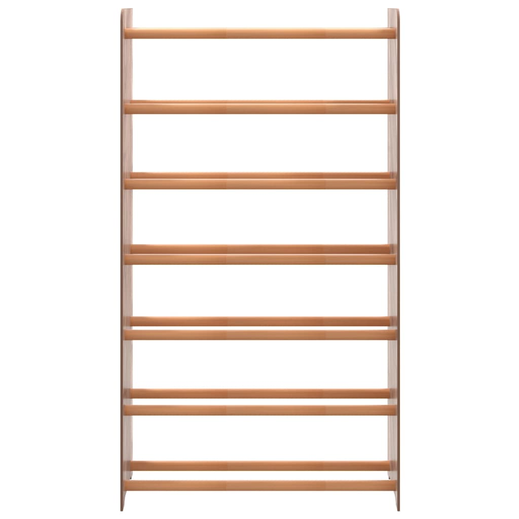 vidaXL Shoe Rack Brown 65x24x117 cm Engineered Wood