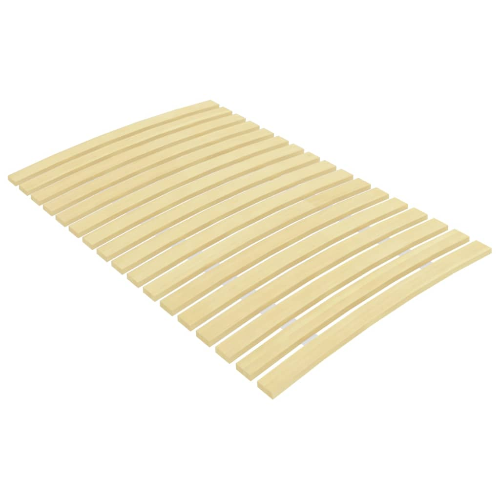 Slatted Bed Base with 17 Slats 80x200 cm