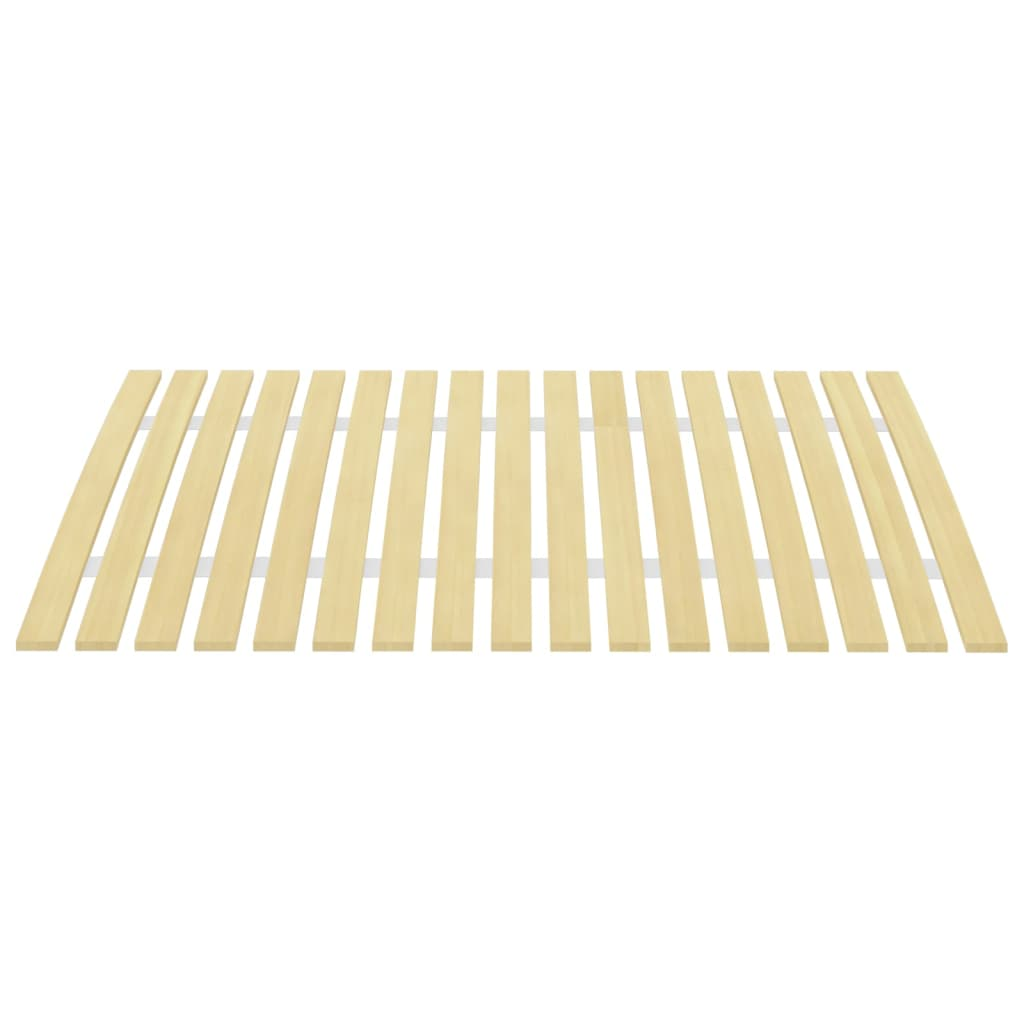 Slatted Bed Base with 17 Slats 80x200 cm