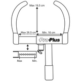 ProPlus Wheel Clamp Universal 341341