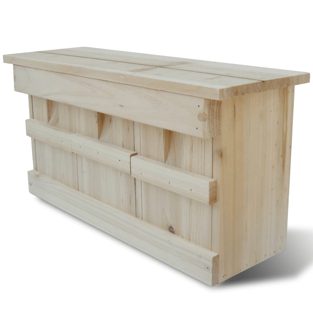 Sparrow Nesting Box 44 x 15.5 x 21.5 cm