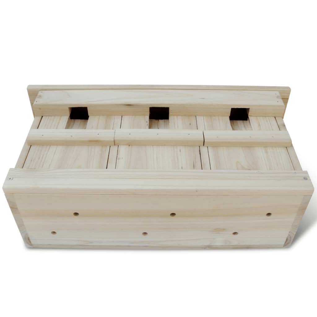 Sparrow Nesting Box 44 x 15.5 x 21.5 cm