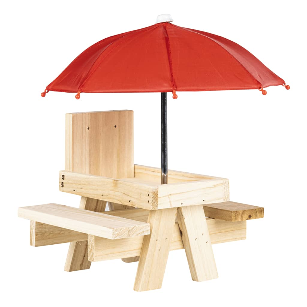 HI Squirrel Feeder with Umbrella Beige